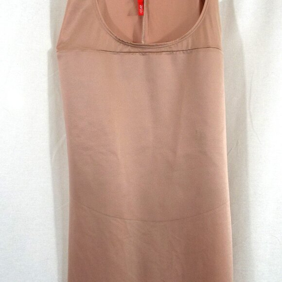 Spanx Smart Grip Open Bust Full Slip Shapewear in Neutral Beige Size XL - Picture 4 of 9